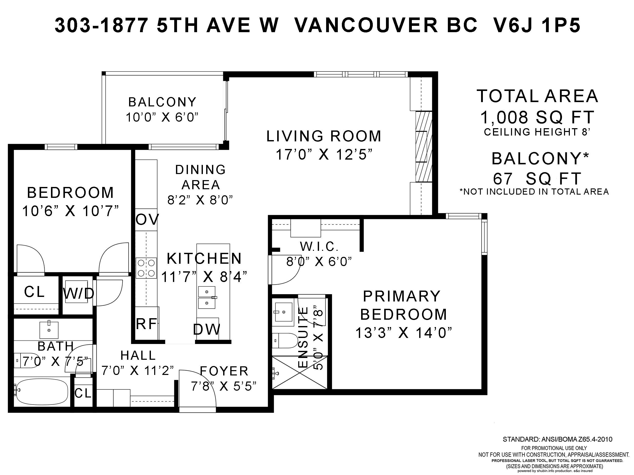 303-1877 W 5th Avenue, Vancouver, BC, V6J 1P5 - 28