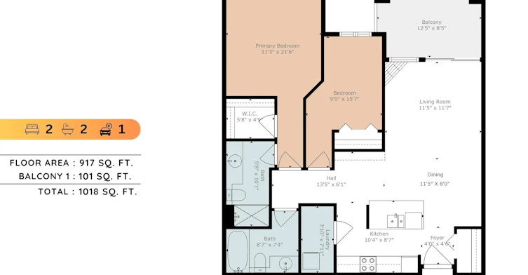 415-10237 133 Street, Surrey, BC, V3T 0C6 - 2