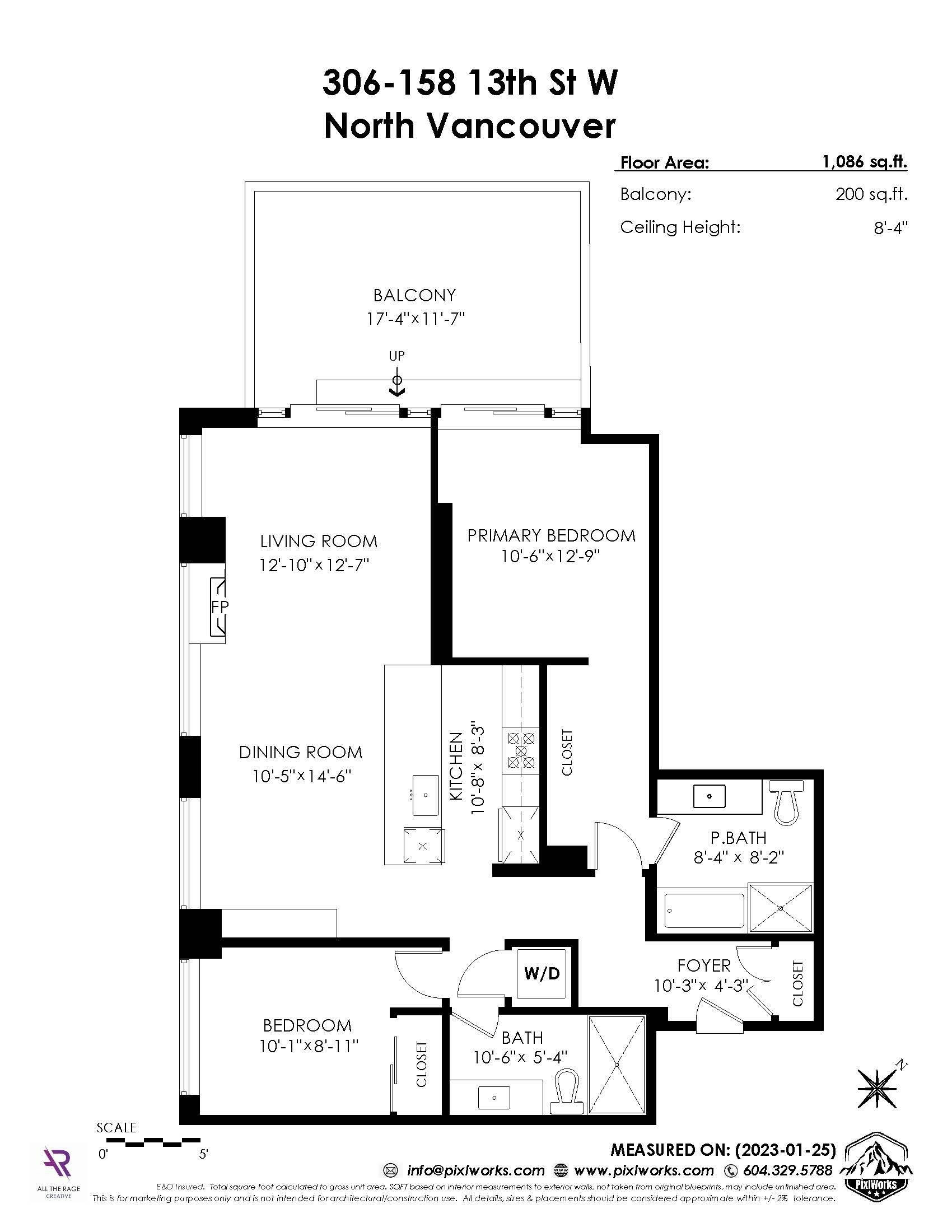 306-158 W 13th Street, North Vancouver, BC, V7M 0A7 - 33