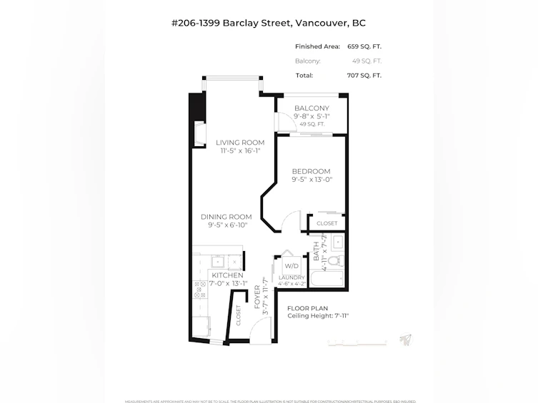 206-1399 Barclay Street, Vancouver, BC, V6E 1H6 - 31