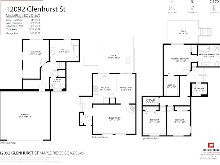 12092 Glenhurst Street, Maple Ridge, BC, V2X 6V9 - 2