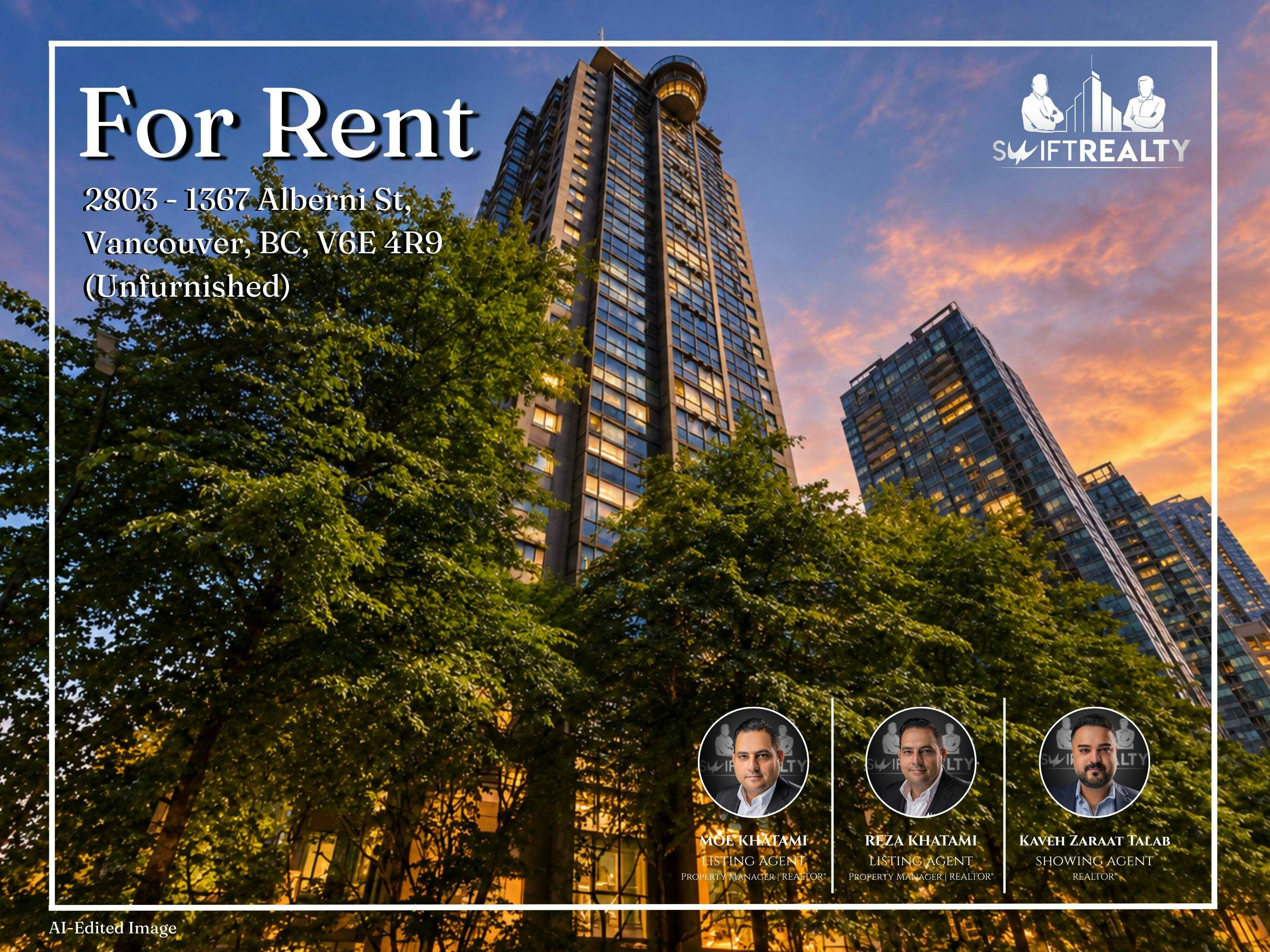 2803-1367 Alberni Street, Vancouver, BC, V6E 4R9