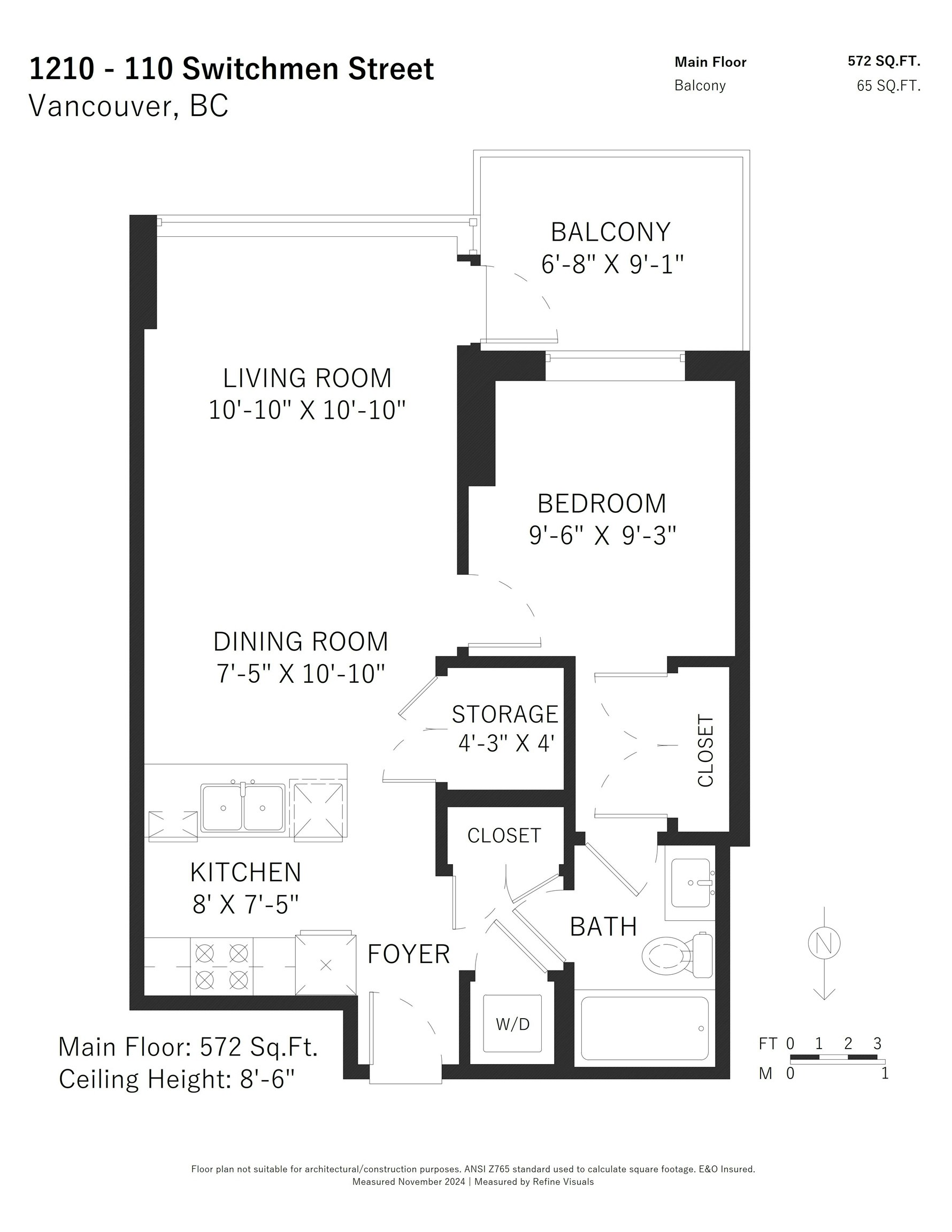 1210-110 Switchmen Street, Vancouver, BC, V6A 0C6 - 20