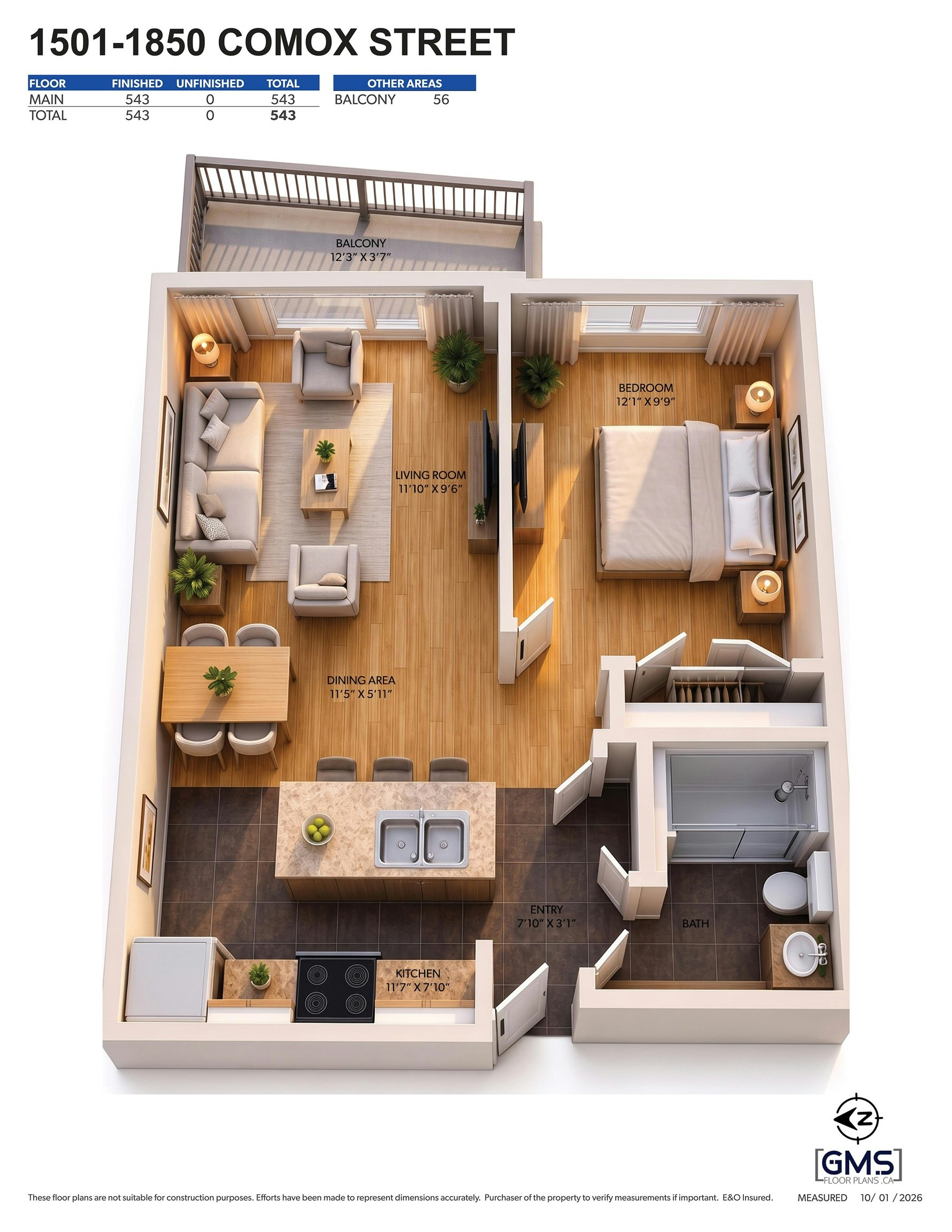1501-1850 Comox Street, Vancouver, BC, V6G 1R3 - 15