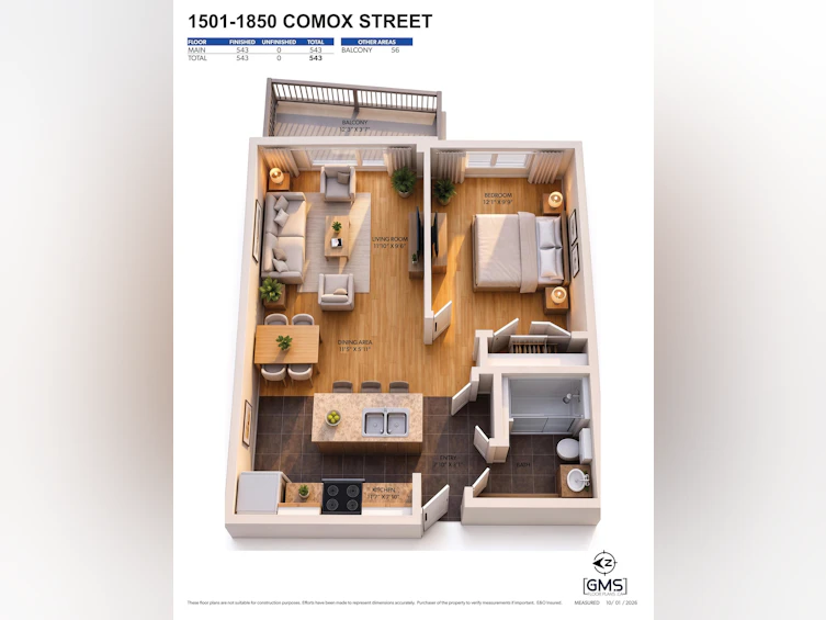 1501-1850 Comox Street, Vancouver, BC, V6G 1R3 - 15