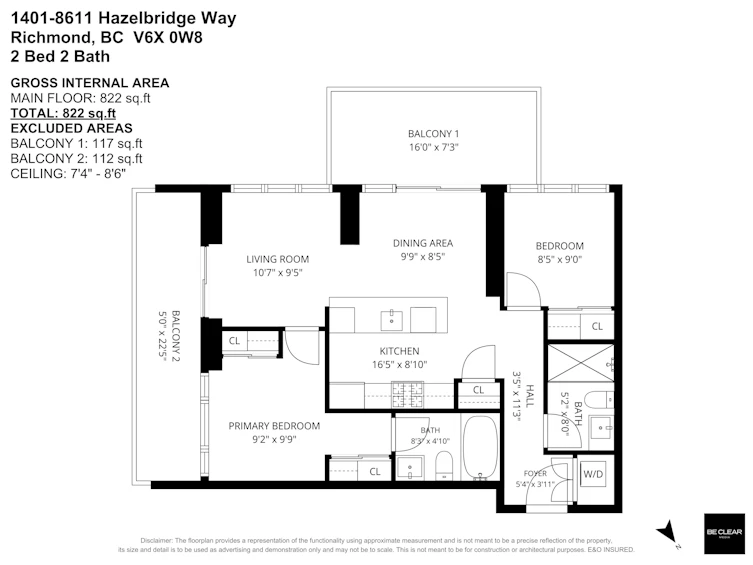 1401-8611 Hazelbridge Way, Richmond, BC, V6X 0W8 - 40