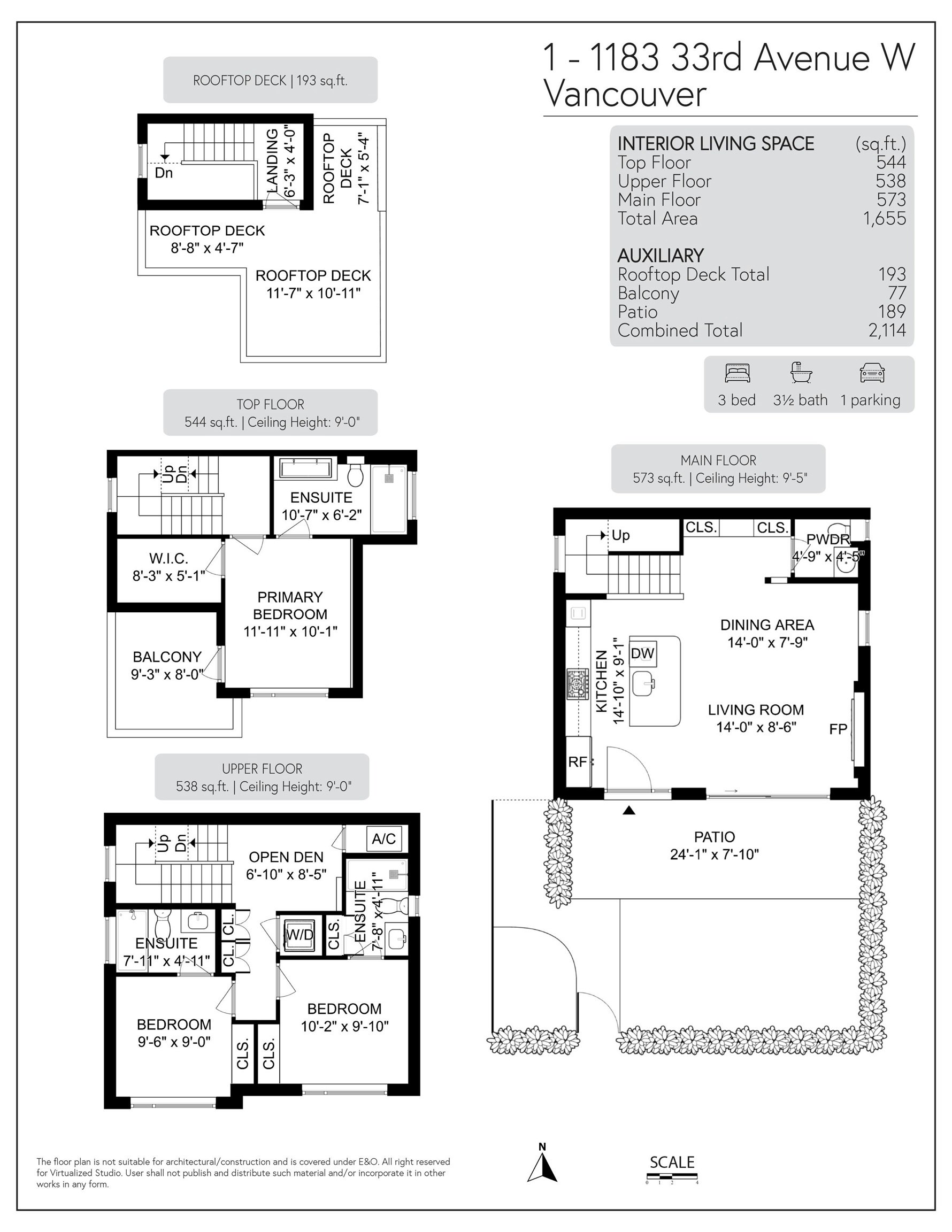 1-1183 W 33rd Avenue, Vancouver, BC, V6M 1A3 - 18
