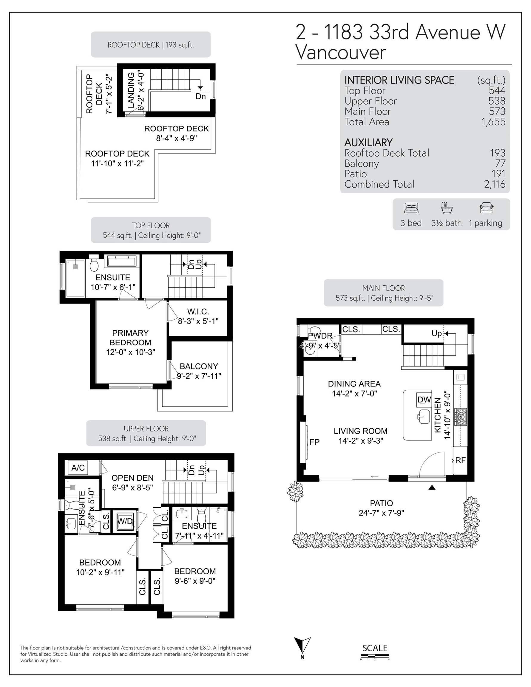 2-1183 W 33rd Avenue, Vancouver, BC, V6M 1A3 - 18