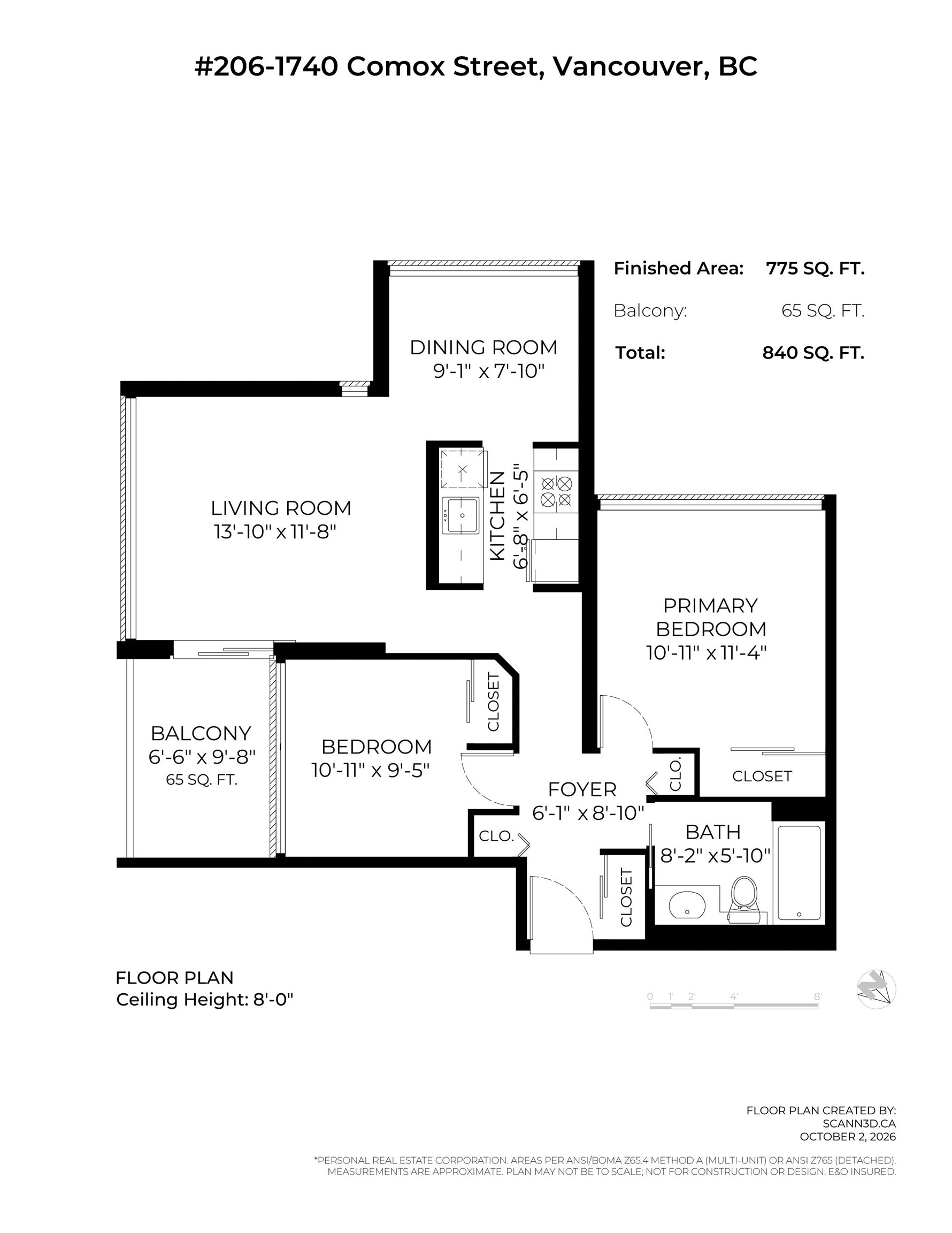 206-1740 Comox Street, Vancouver, BC, V6G 2Z1 - 37