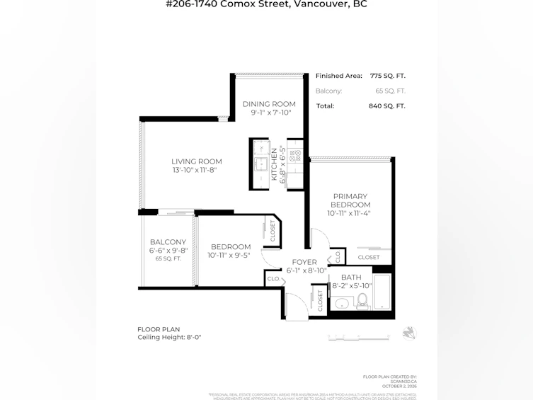 206-1740 Comox Street, Vancouver, BC, V6G 2Z1 - 37
