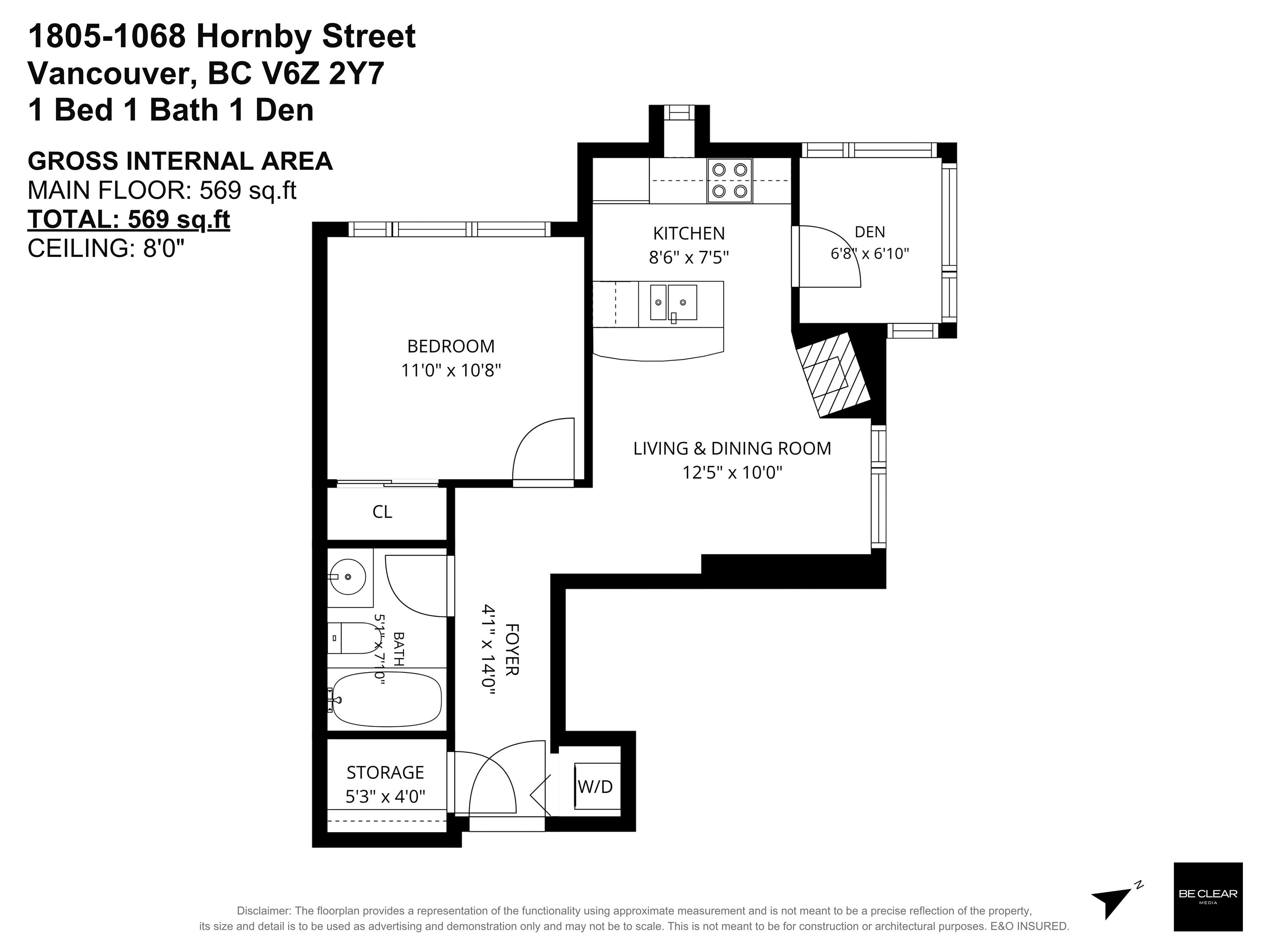 1805-1068 Hornby Street, Vancouver, BC, V6Z 2Y7 - 29