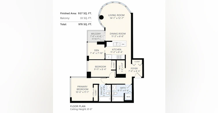 1907-1067 Marinaside Crescent, Vancouver, BC, V6Z 3A4 - 8