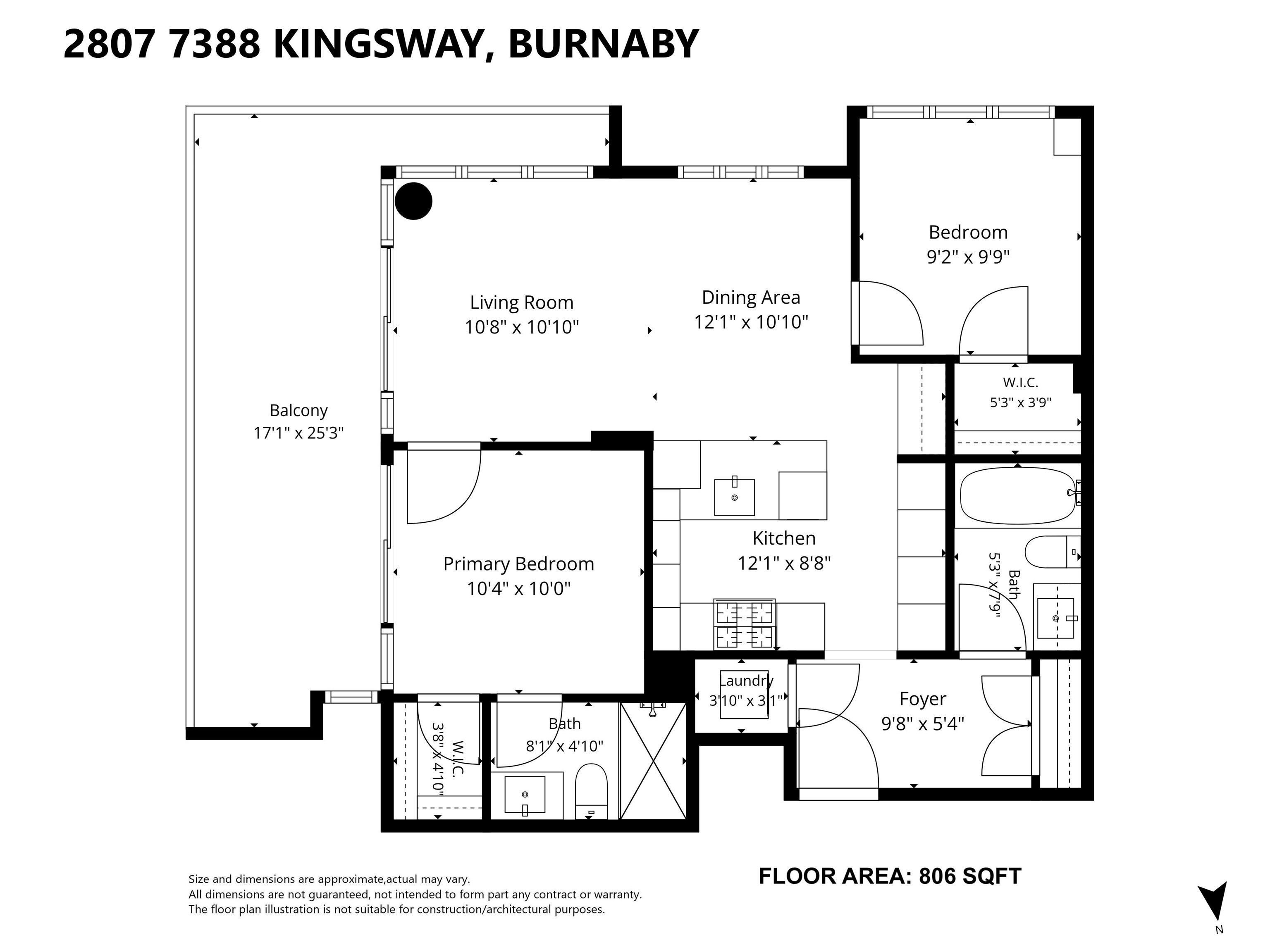 2807-7388 Kingsway, Burnaby, BC, V3N 0G9 - 36