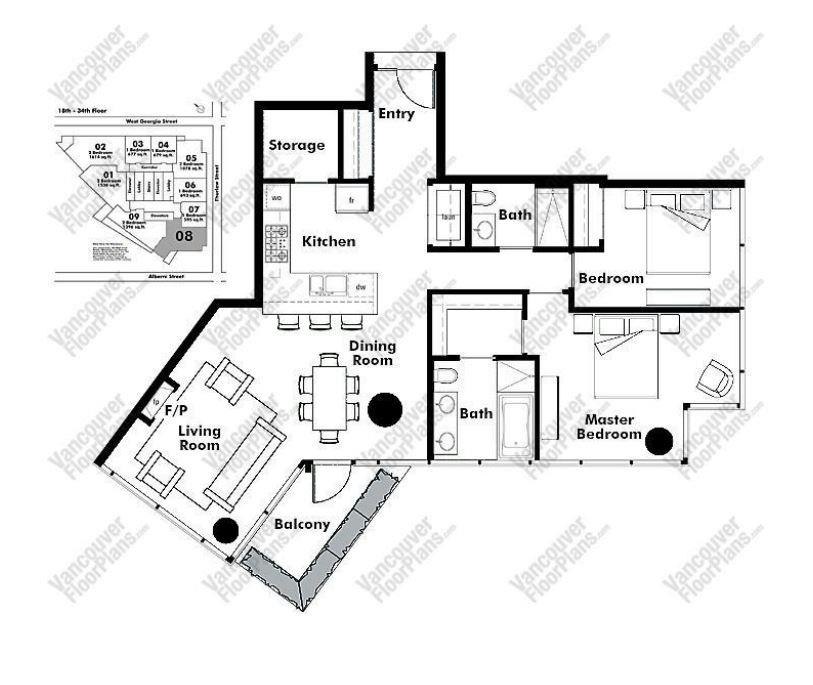 3008-1111 Alberni Street, Vancouver, BC, V6E 4V2 - 15