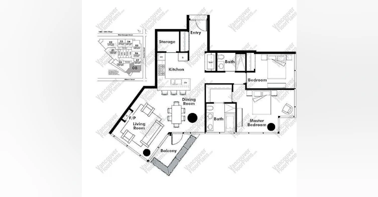 3008-1111 Alberni Street, Vancouver, BC, V6E 4V2 - 15