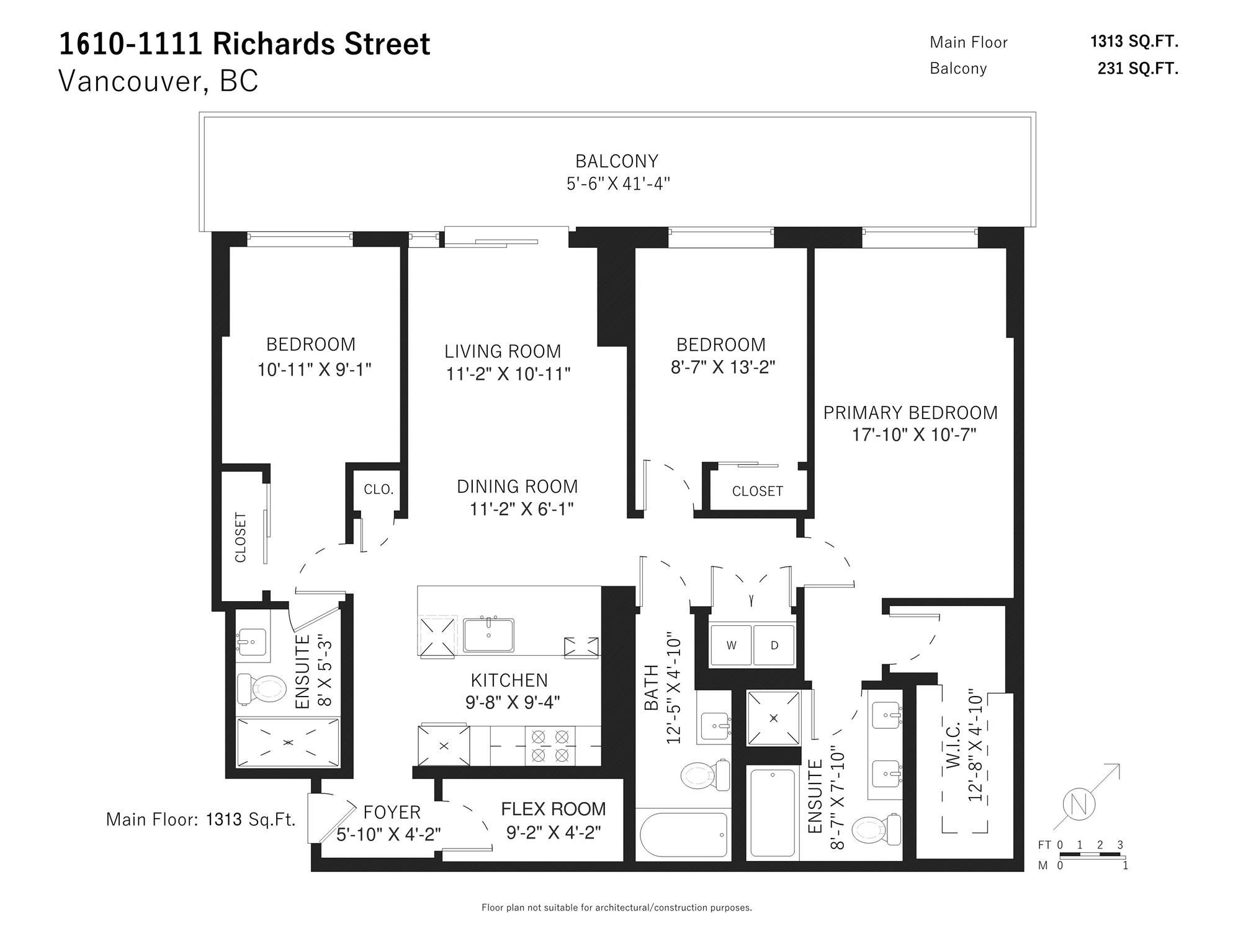 1610-1111 Richards Street, Vancouver, BC, V6B 0S3 - 40