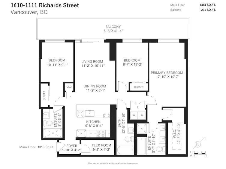 1610-1111 Richards Street, Vancouver, BC, V6B 0S3 - 40