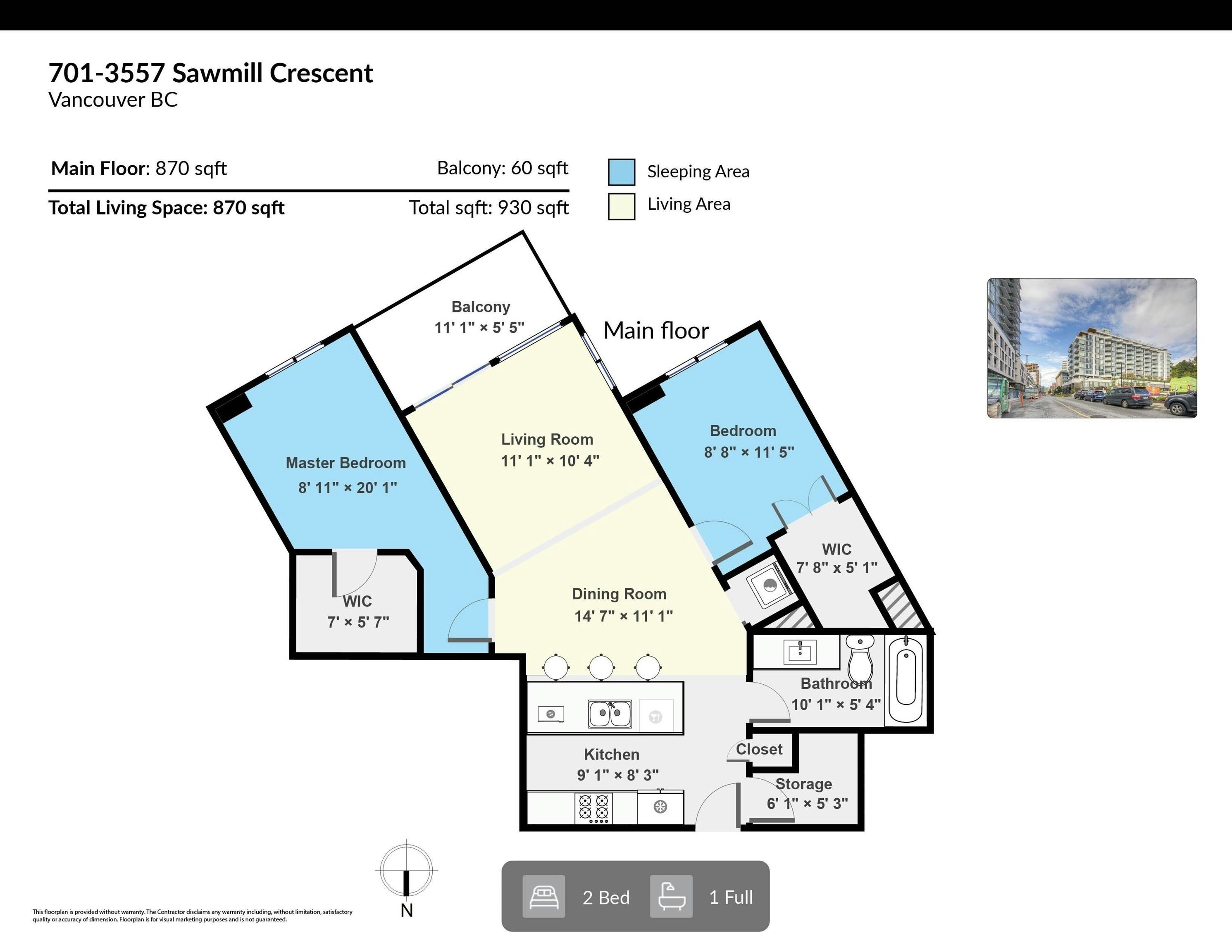 701-3557 Sawmill Crescent, Vancouver, BC, V5S 0E2 - 38