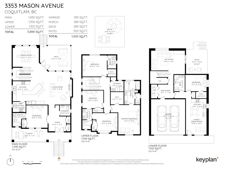 3353 Mason Avenue, Coquitlam, BC, V3B 7M9 - 40