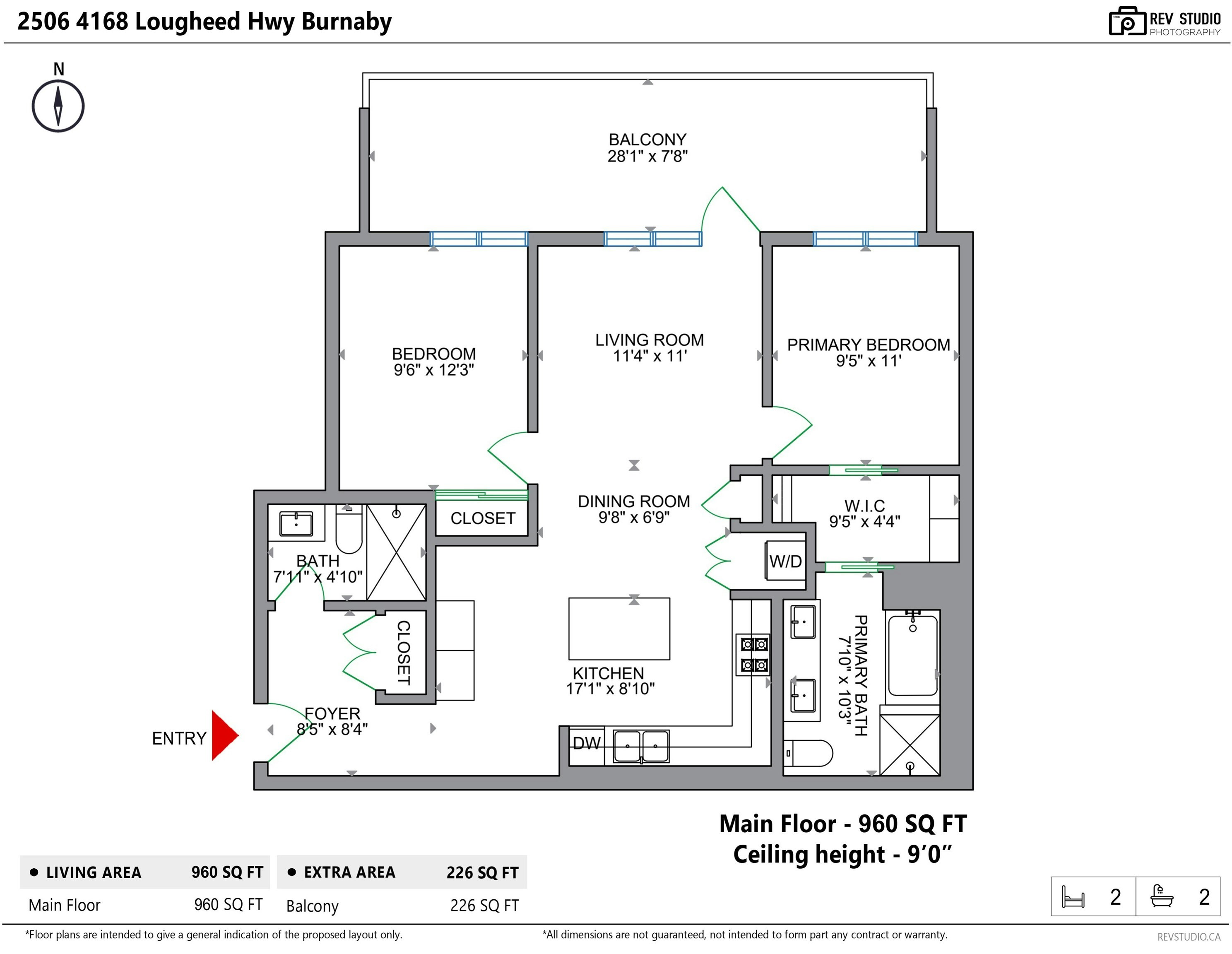 2506-4168 Lougheed Highway, Burnaby, BC, V5C 0N9 - 9