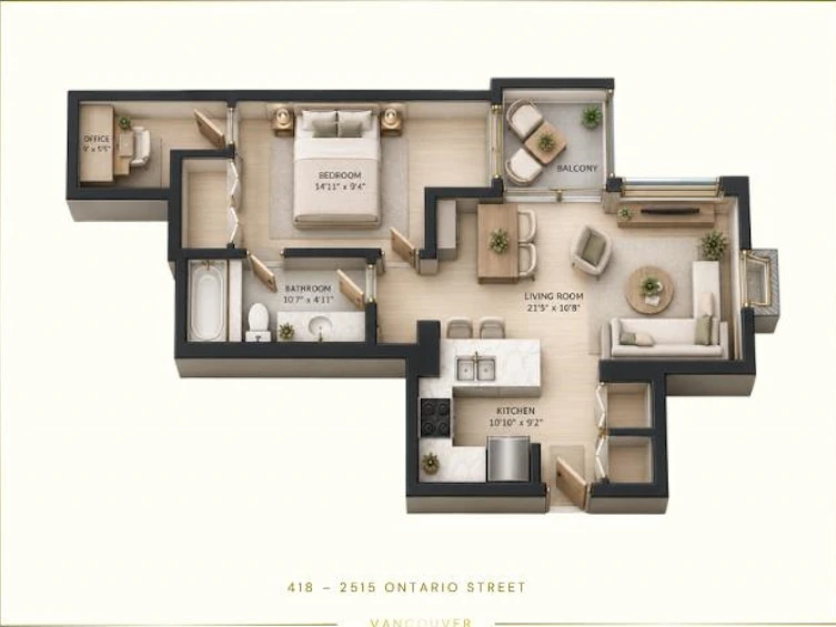 418-2515 Ontario Street, Vancouver, BC, V5T 4V4 - 25