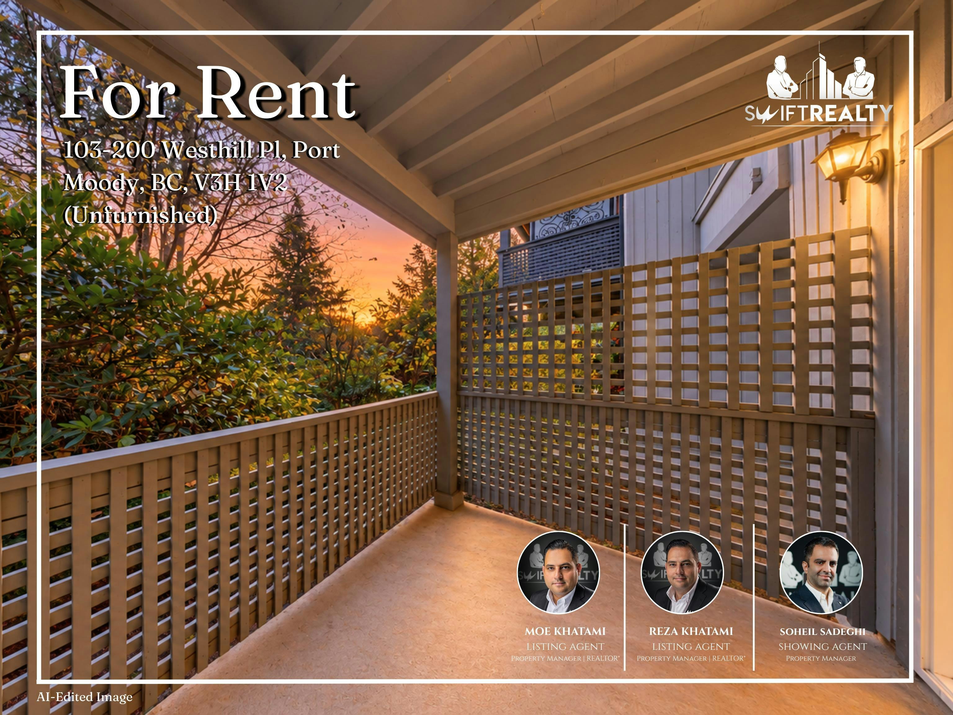 103-200 Westhill Pl, Port Moody, BC, V3H 1V2
