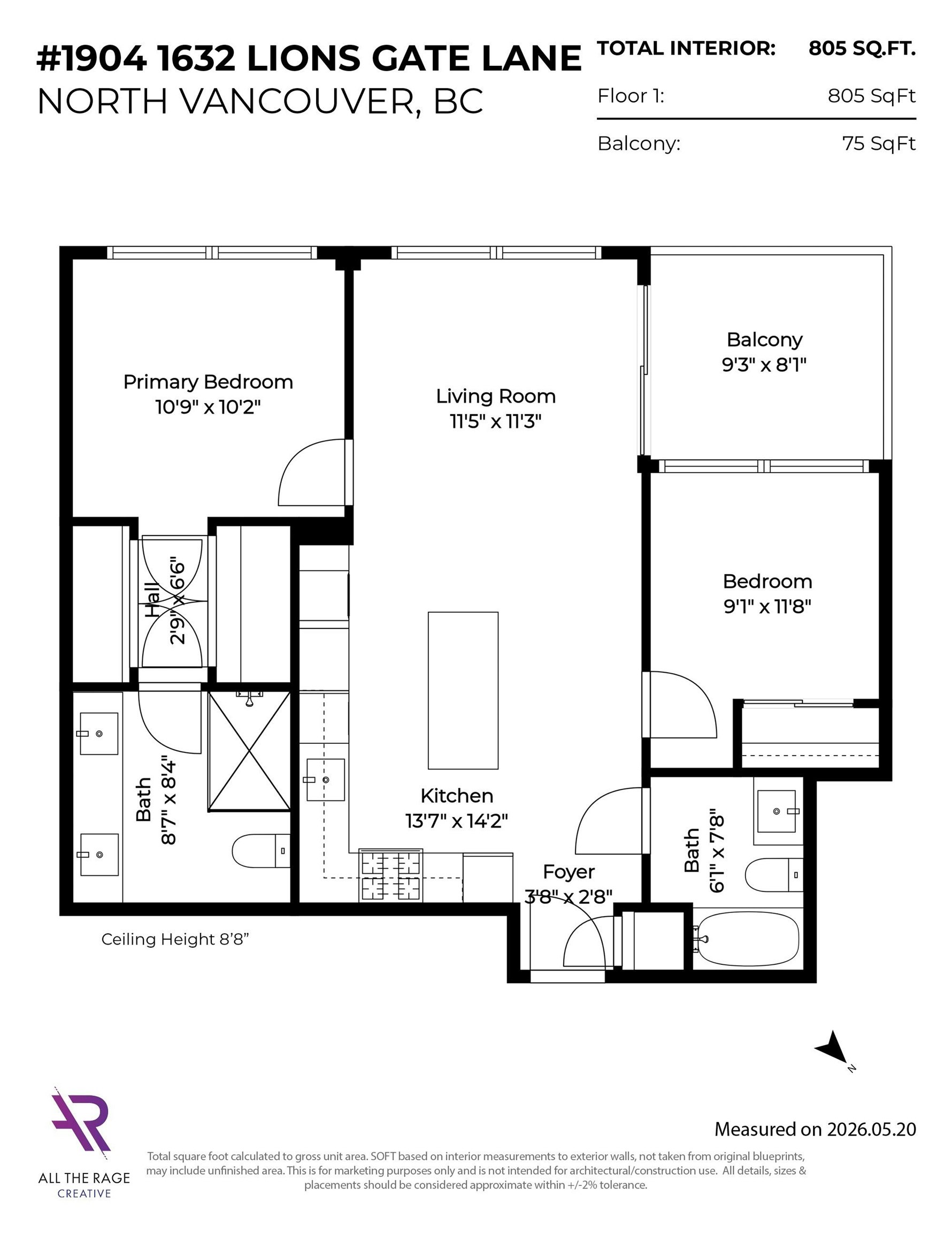 1904-1632 Lions Gate Lane, North Vancouver, BC, V7P 0E2 - 31