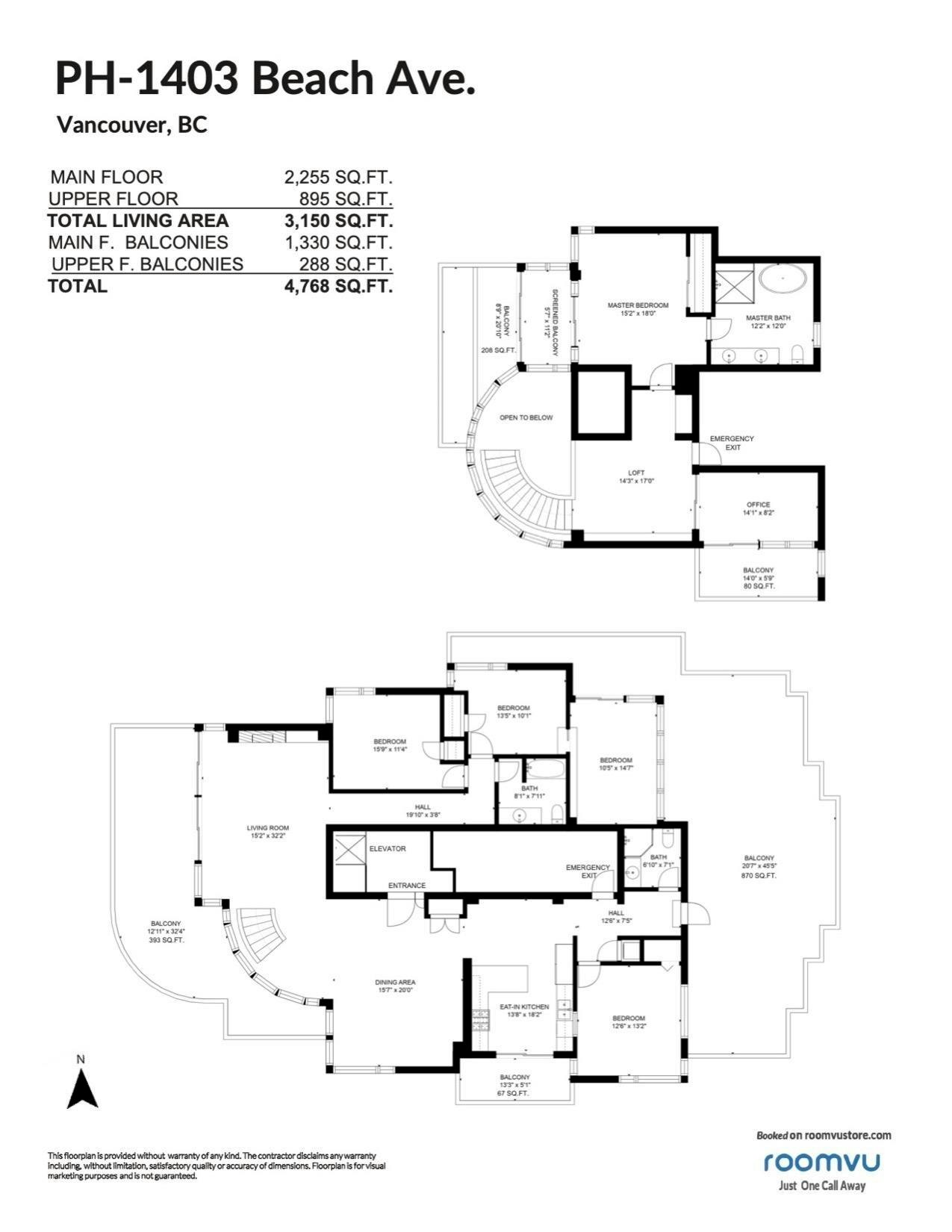 PH-1403 Beach Avenue, Vancouver, BC, V6G 1Y3 - 26