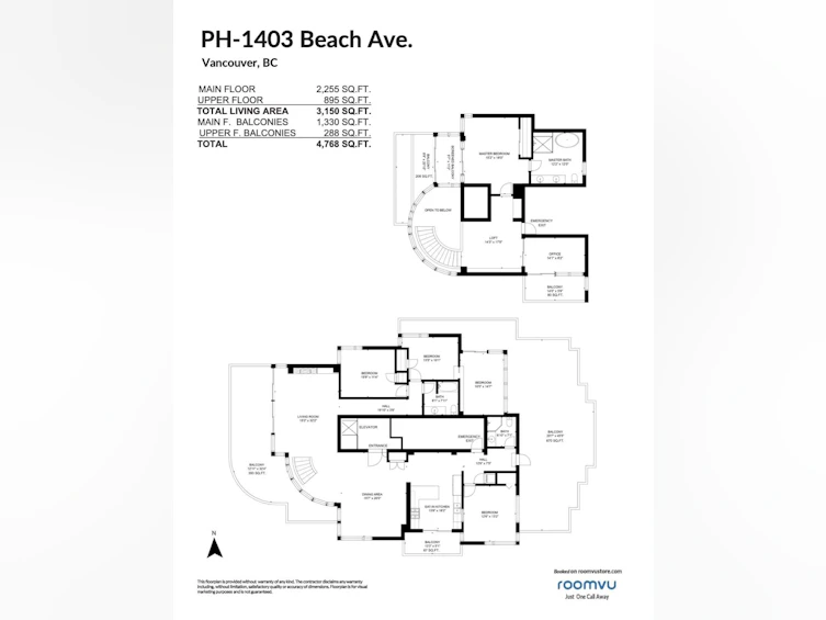 PH-1403 Beach Avenue, Vancouver, BC, V6G 1Y3 - 26
