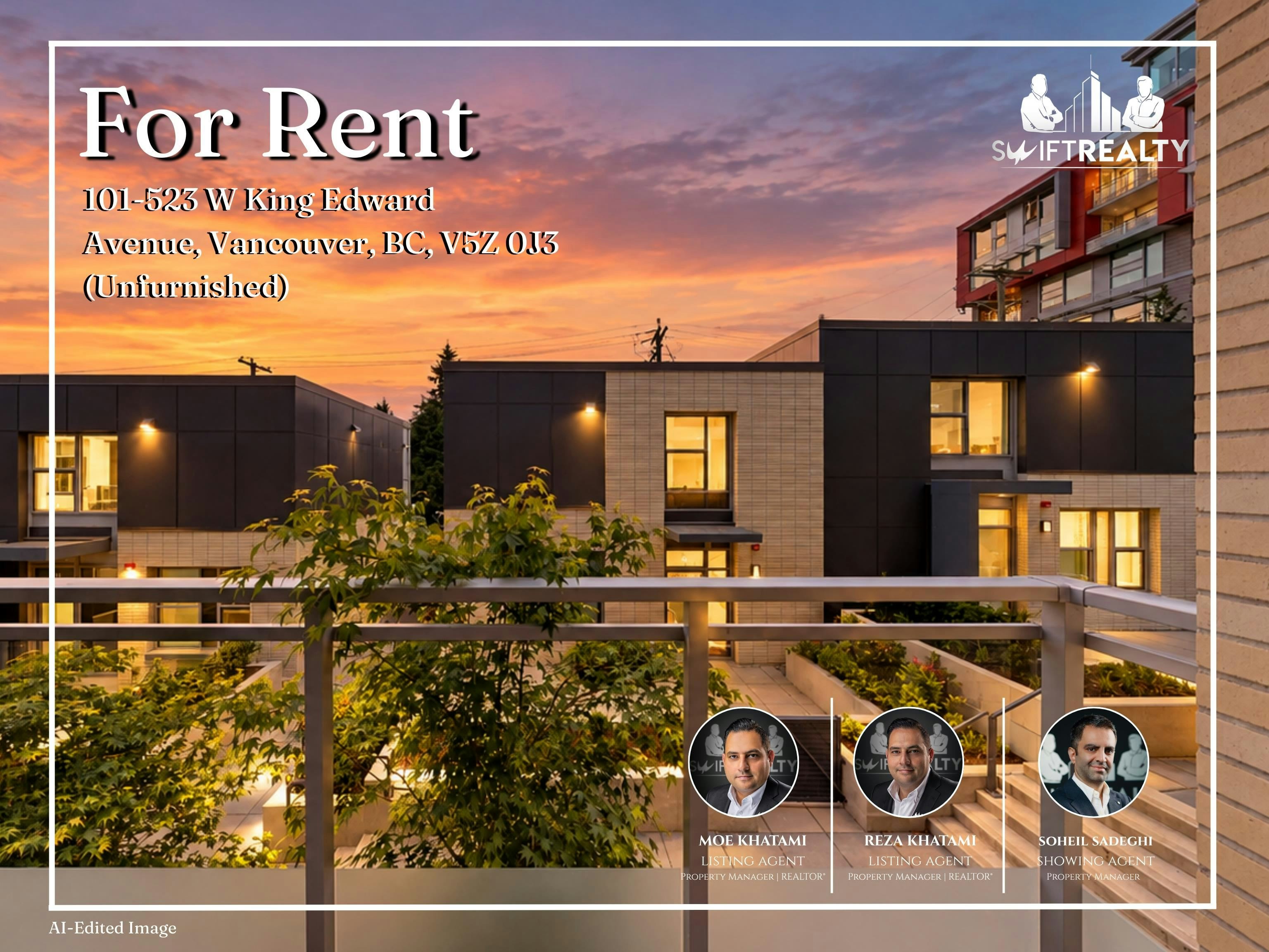 101-523 W King Edward Avenue Street, Vancouver, BC, V5Z 0J3