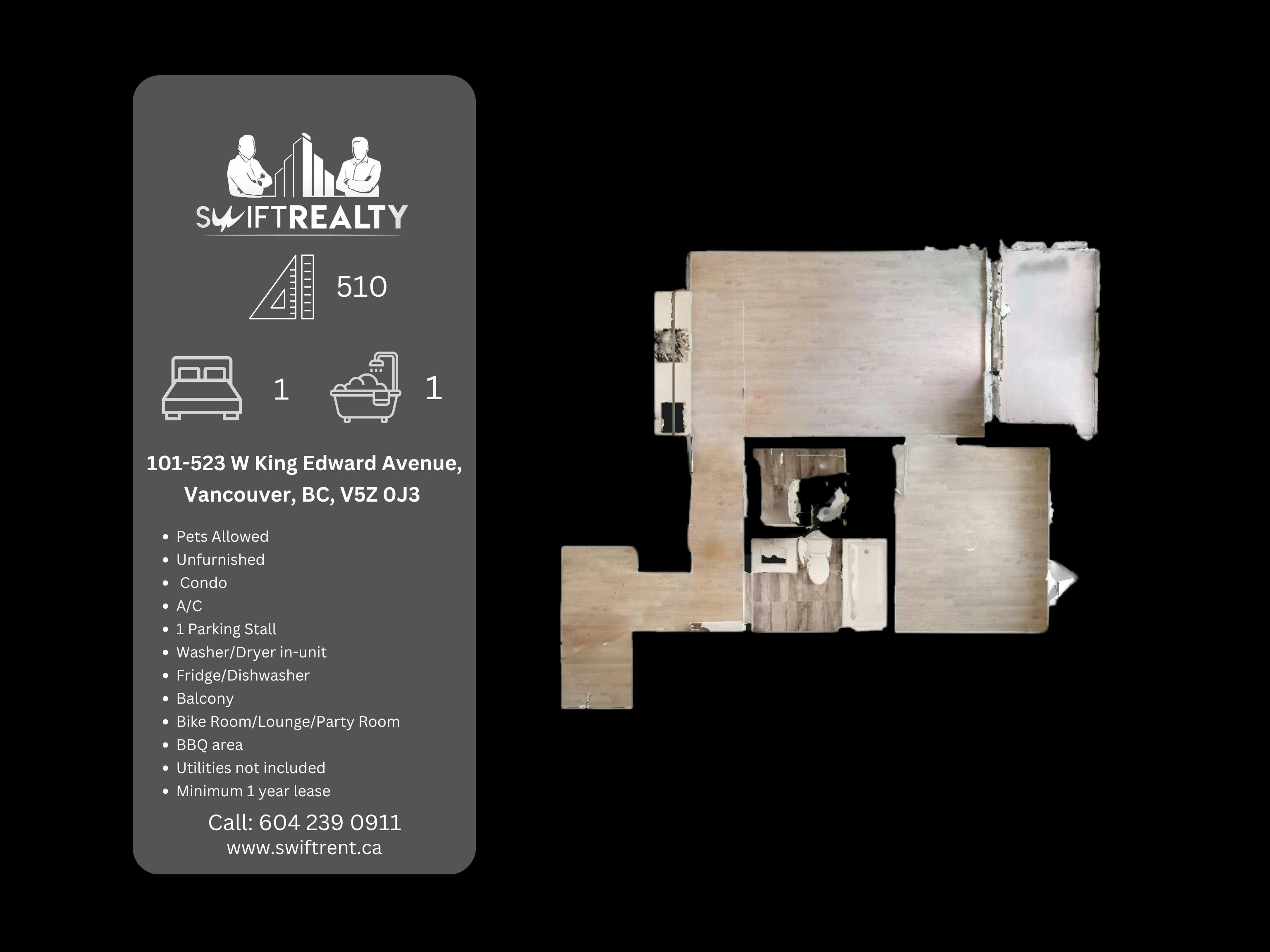 101-523 W King Edward Avenue Street, Vancouver, BC, V5Z 0J3 - 11