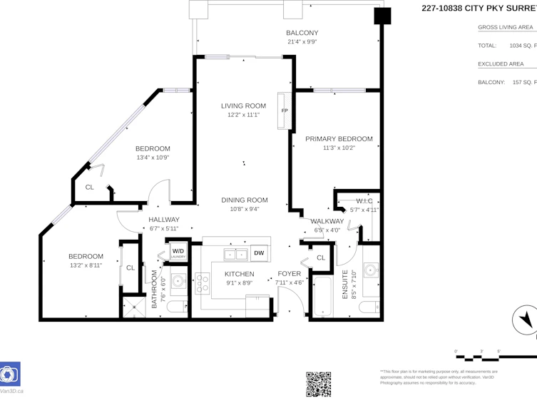 227-10838 City Parkway, Surrey, BC, V3T 5X9 - 10