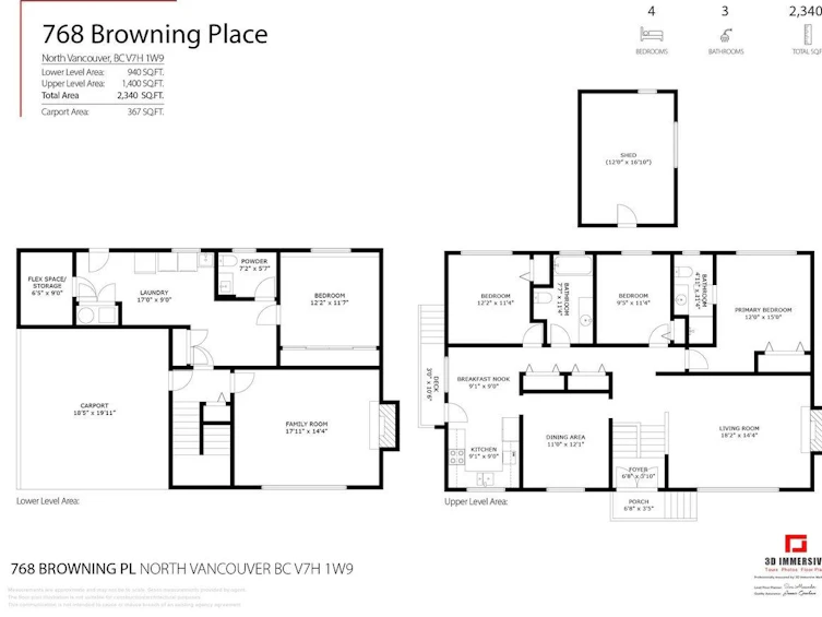 768 Browning Place, North Vancouver, BC, V7H 1W9 - 30