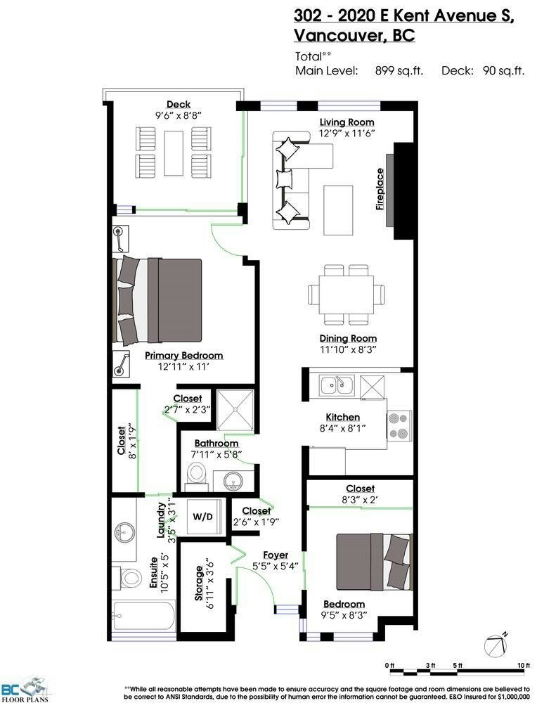 302-2020 E Kent Avenue, Vancouver, BC, V5P 4X5 - 30