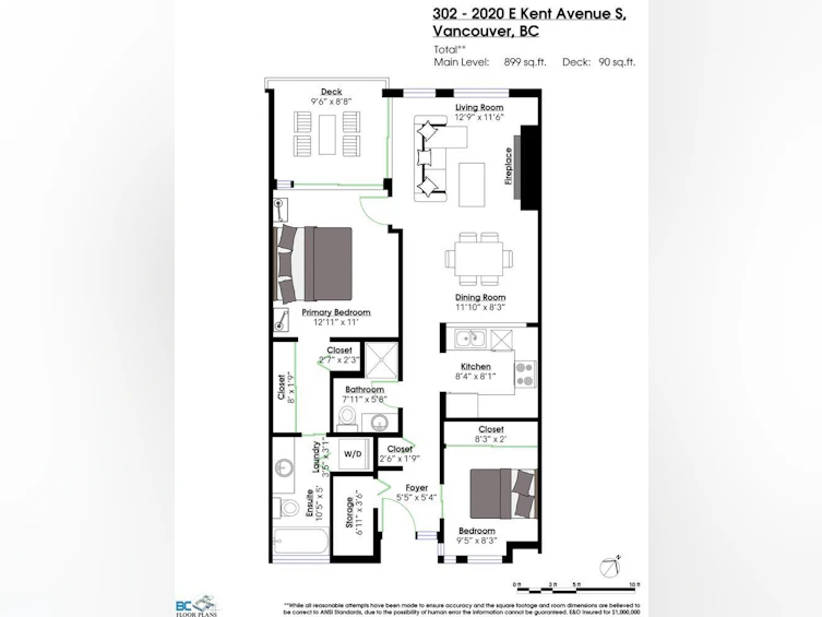 302-2020 E Kent Avenue, Vancouver, BC, V5P 4X5 - 30