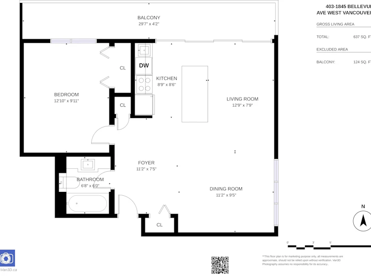 403-1845 Bellevue Avenue, West Vancouver, BC, V7V 1B2 - 35