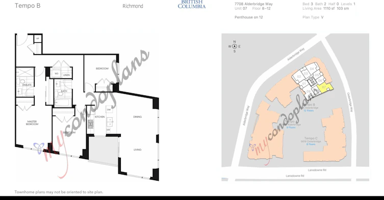 1107-7708 Alderbridge Way, Richmond, BC, V6X 0P9 - 17