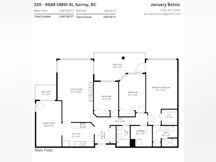 220-9688 148 Street, Surrey, BC, V3R 0W2 - 40