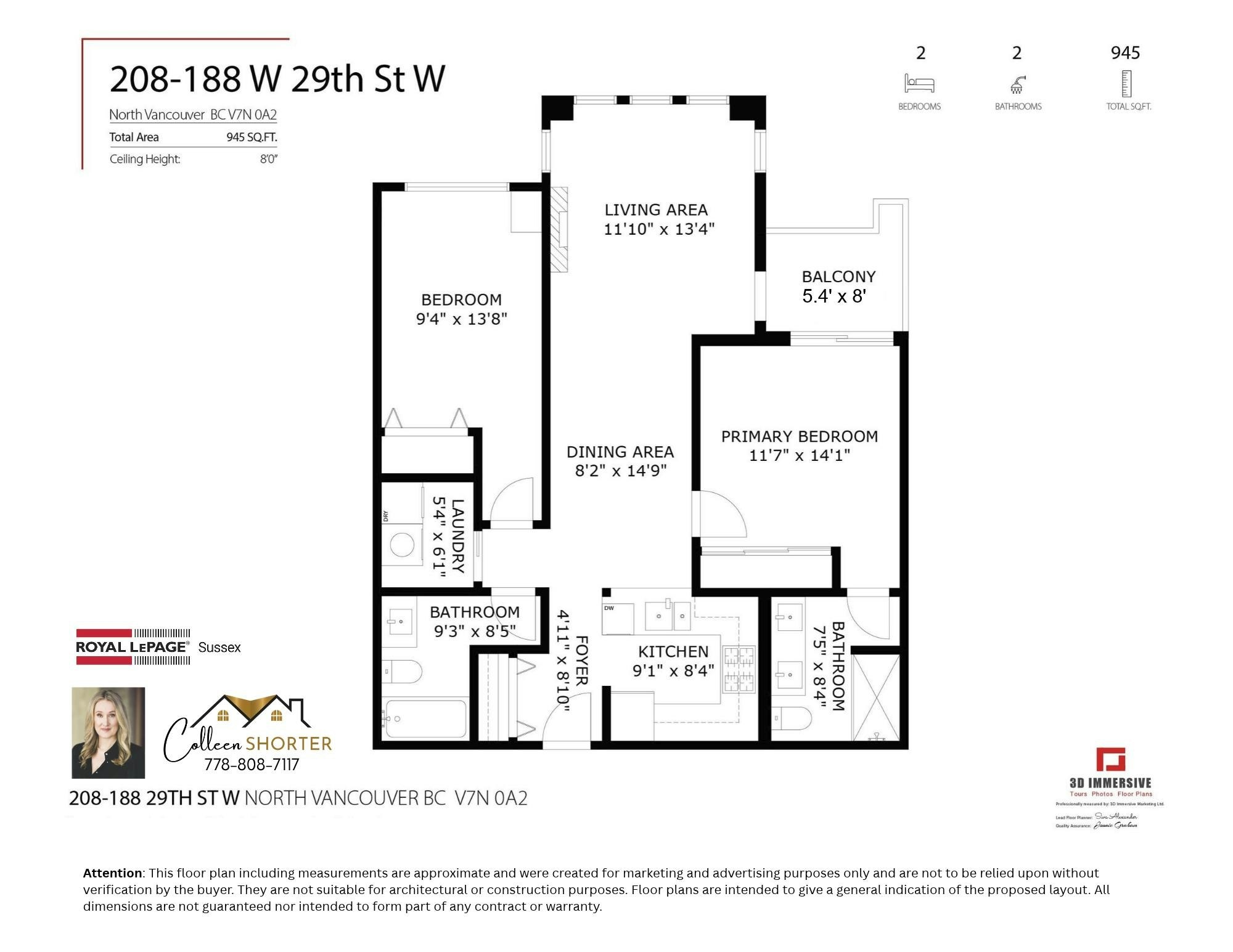 208-188 W 29 Street, North Vancouver, BC, V7N 0A2 - 38