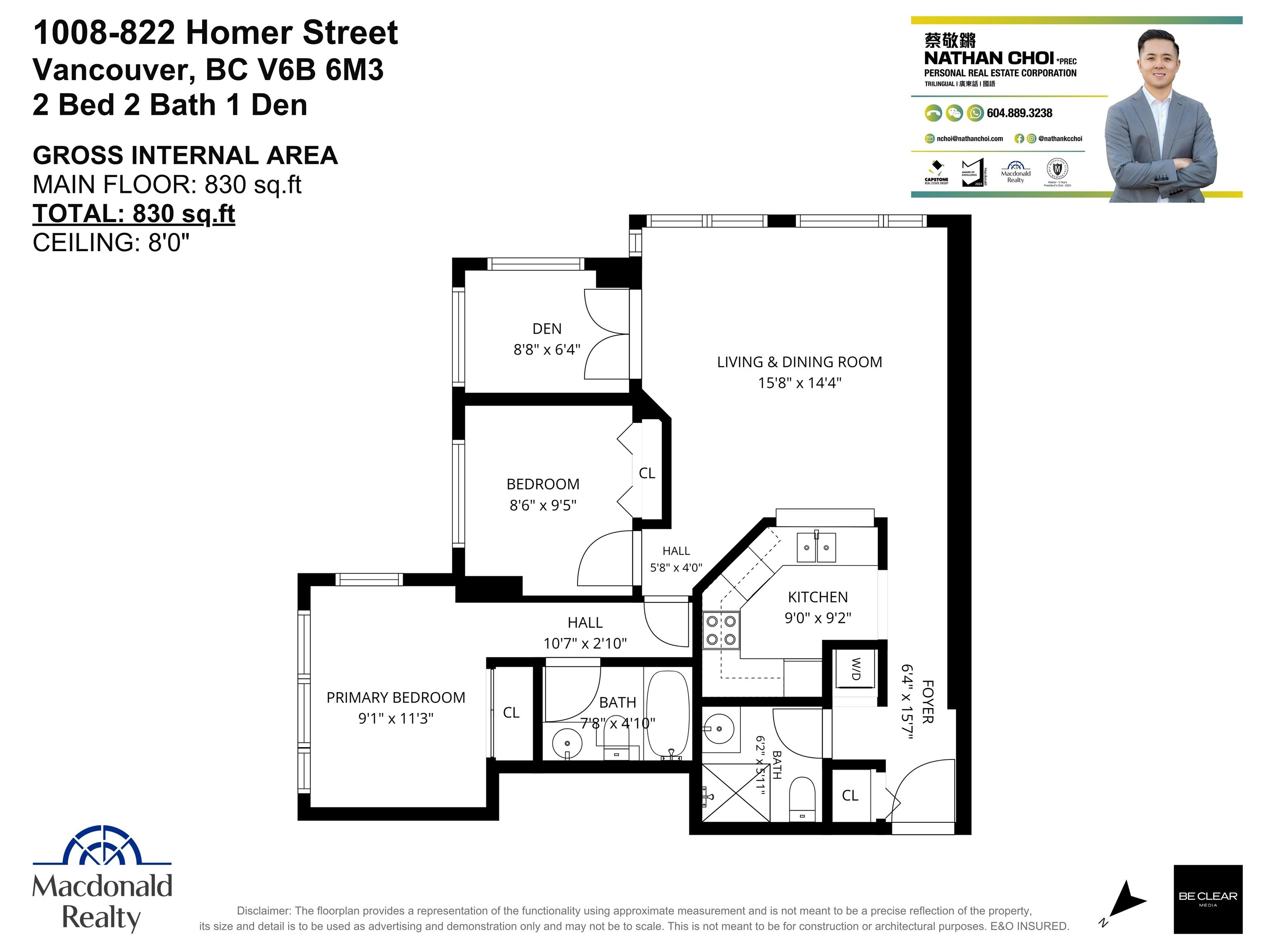 1008-822 Homer Street, Vancouver, BC, V6B 6M3 - 39