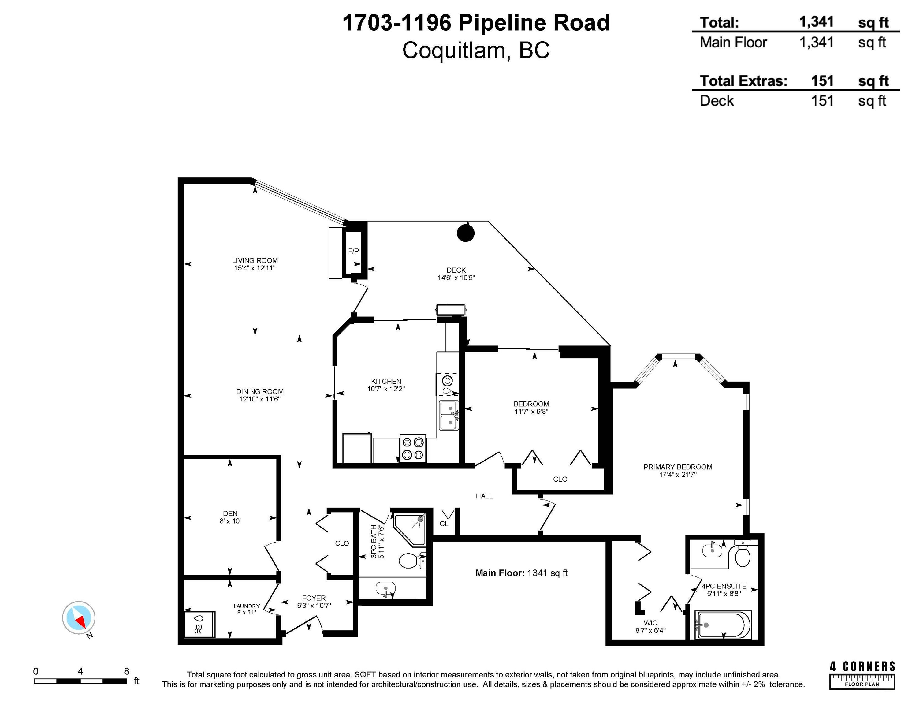 1703-1196 Pipeline Road, Coquitlam, BC, V3B 7Z6 - 18