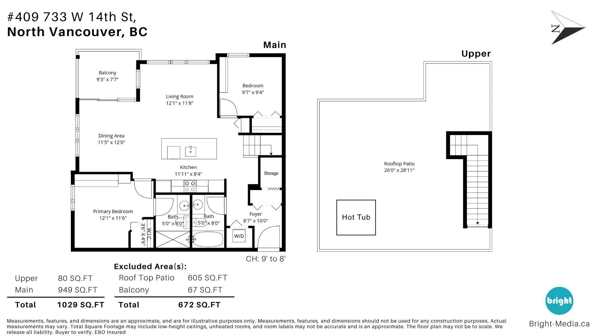 409-733 W 14th Street, North Vancouver, BC, V7M 0C6 - 40