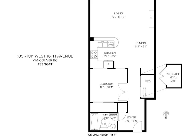 105-1811 W 16th Avenue, Vancouver, BC, V6J 2M3 - 39