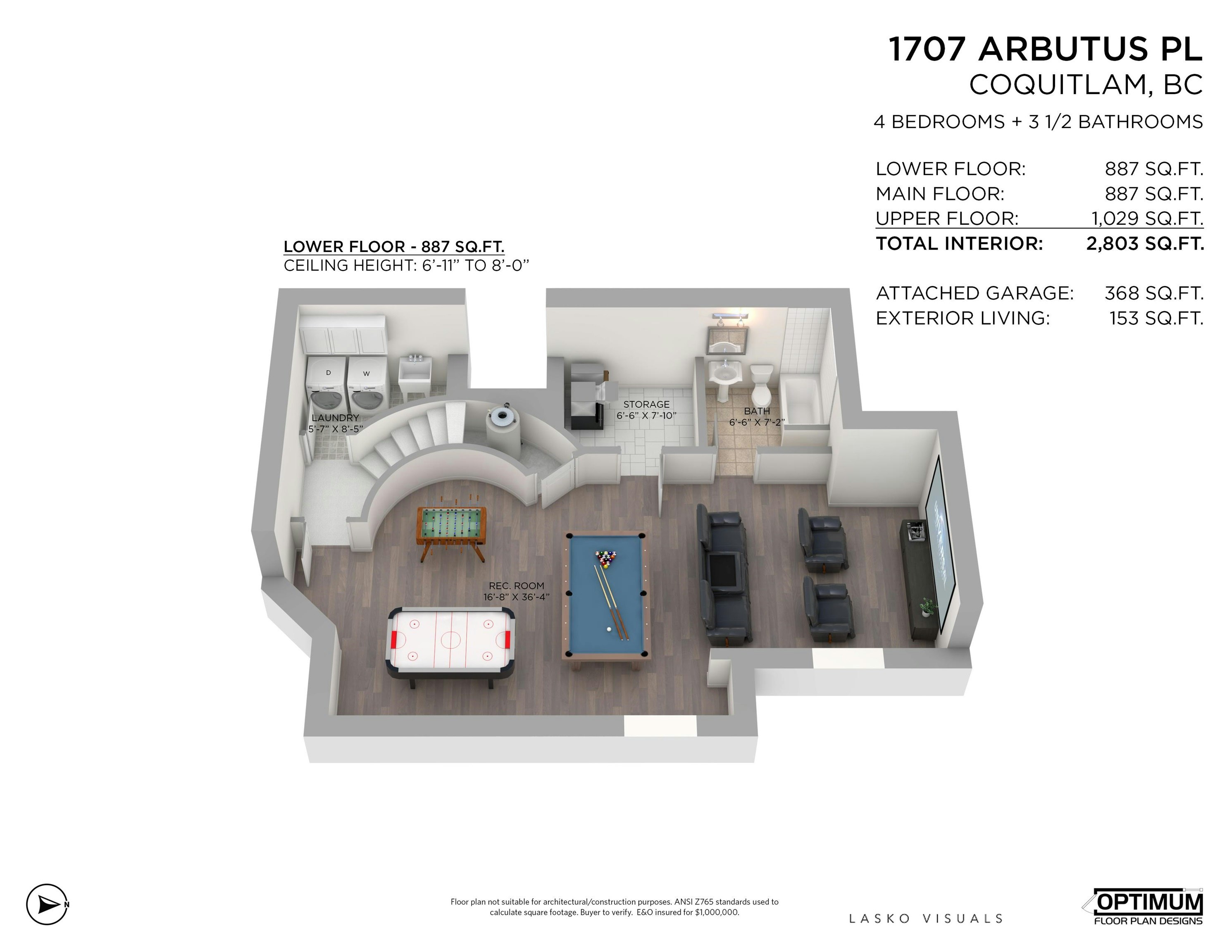 1707 Arbutus Place, Coquitlam, BC, V3E 3K2 - 27