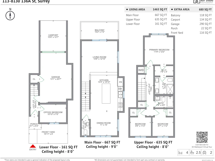 113-8130 136a Street, Surrey, BC, V3W 1H9 - 40
