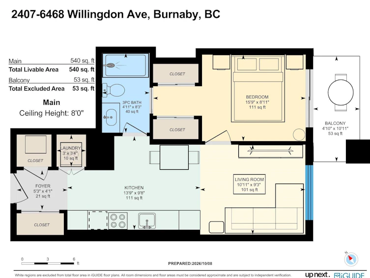 2407-6468 Willingdon Avenue, Burnaby, BC, V5H 0L3 - 40