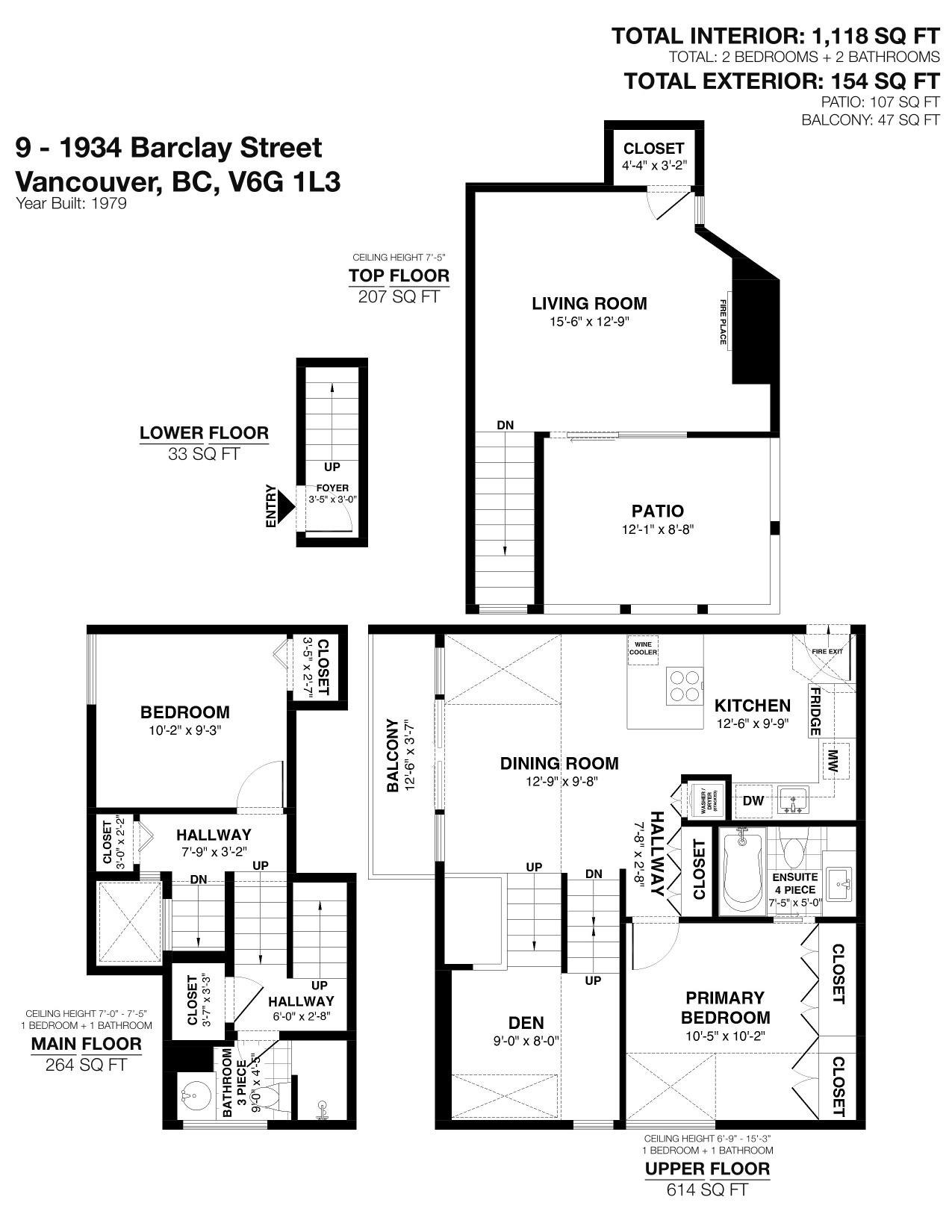 9-1934 Barclay Street, Vancouver, BC, V6G 1L3 - 21