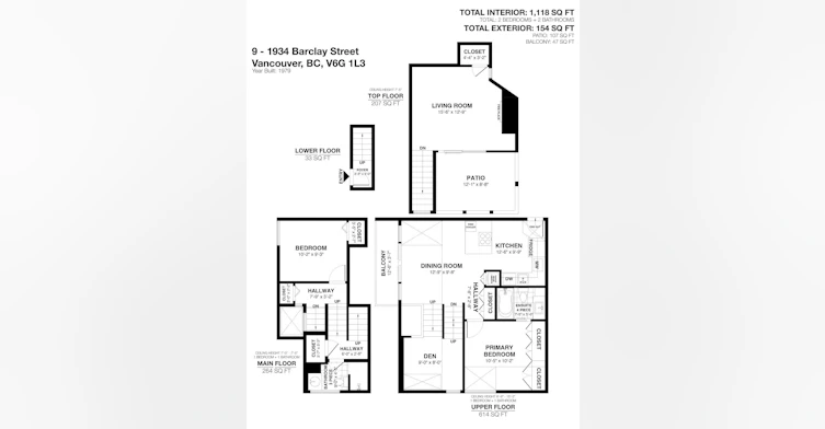 9-1934 Barclay Street, Vancouver, BC, V6G 1L3 - 21