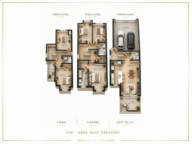 409-3980 Inlet Crescent, North Vancouver, BC, V7G 2P9 - 32