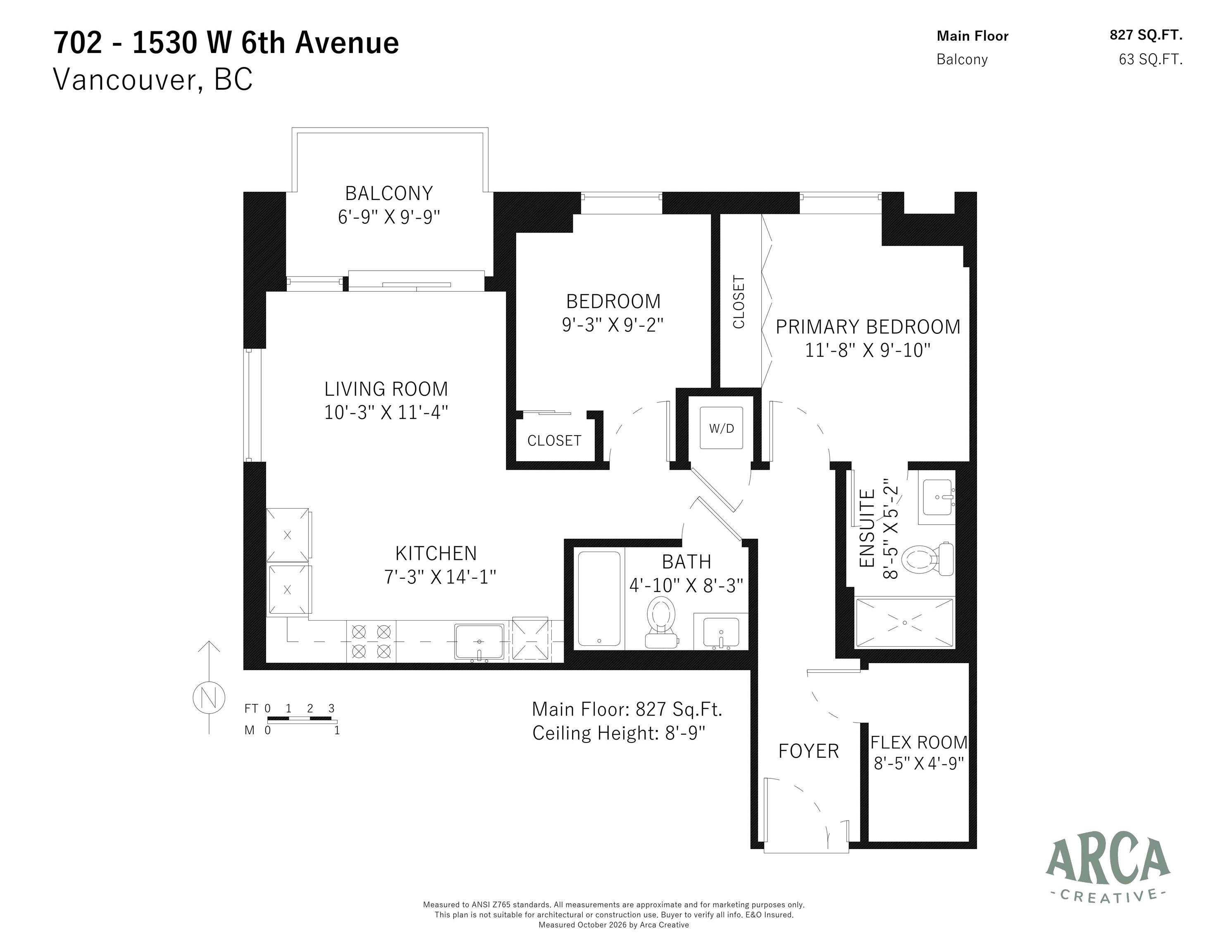 702-1530 W 6th Avenue, Vancouver, BC, V6J 0J9 - 34